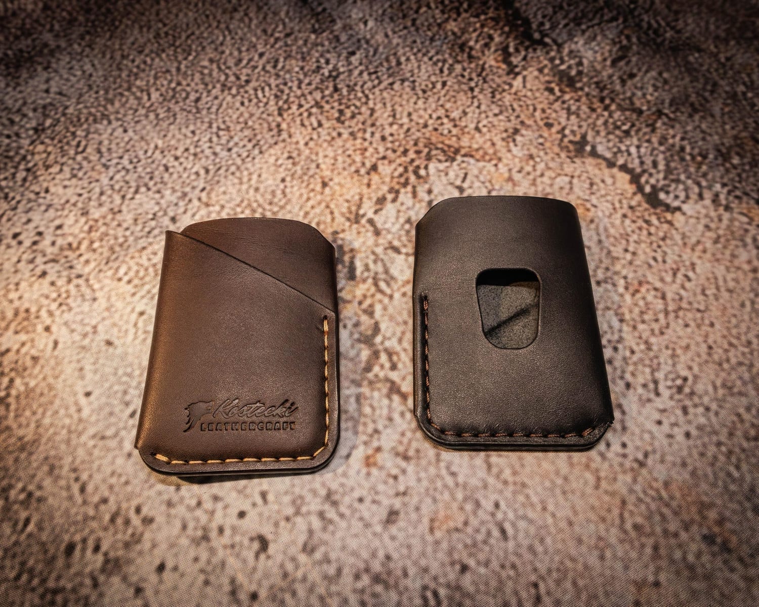 Embossed Logo Card Case